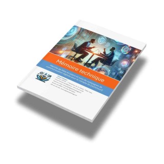 Modèle de mémoire technique marketing digital – Marchés publics