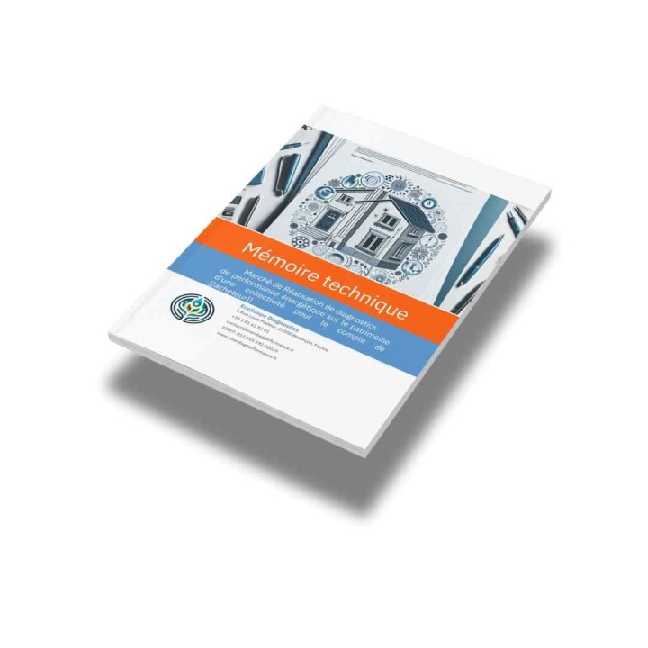 Modèle de mémoire technique diagnostic de performance – Marchés publics