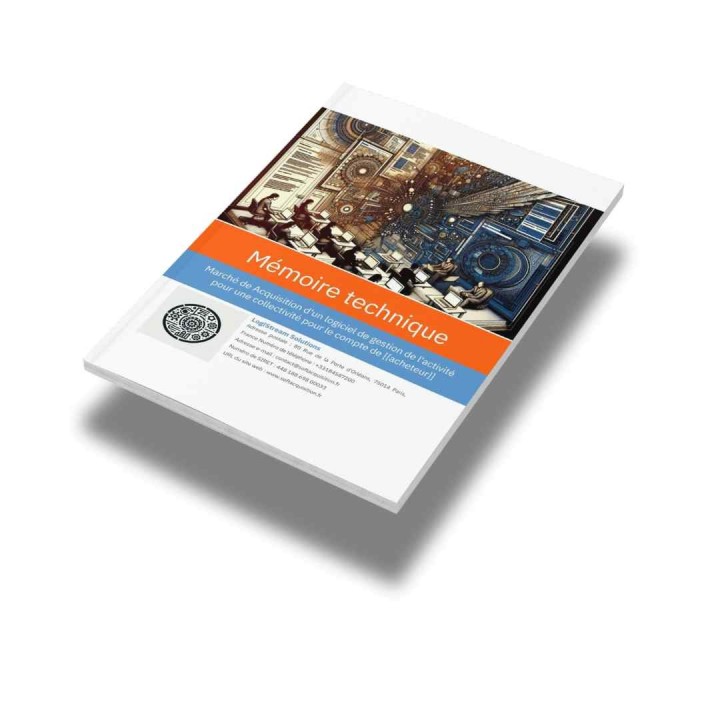 Modèle de mémoire technique acquisition de logiciel – Marchés publics