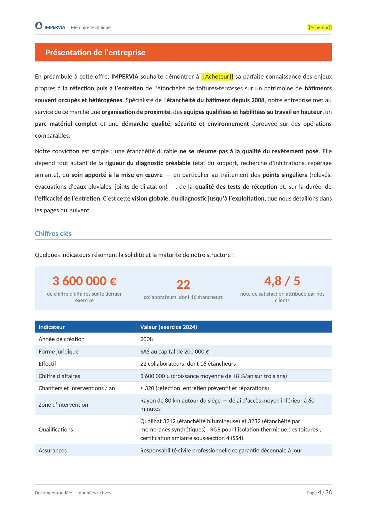 Page commentée — exemple